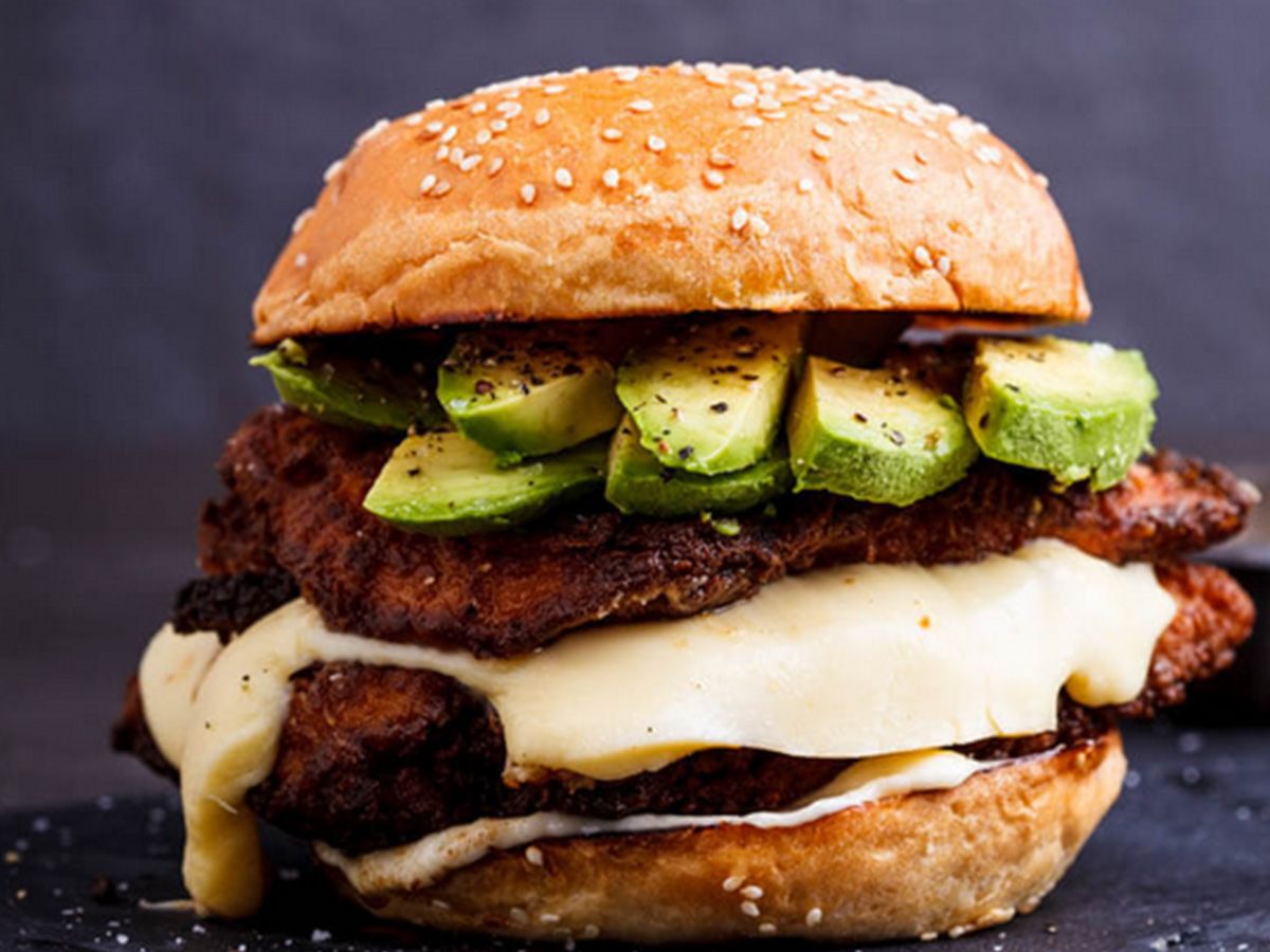 Chicken Mozzarella Burger