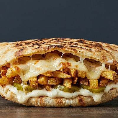 Mozzarella Potatoes Sandwich