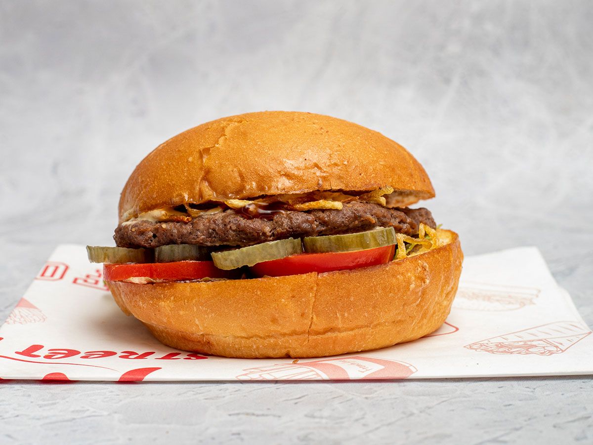 Cheesy greasy Burger