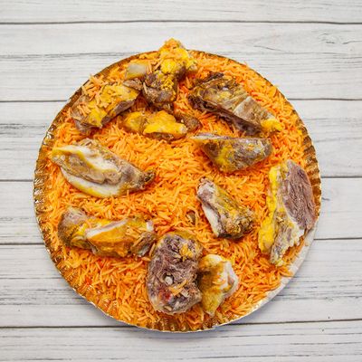 eighth Tess mandi, rice and sauce