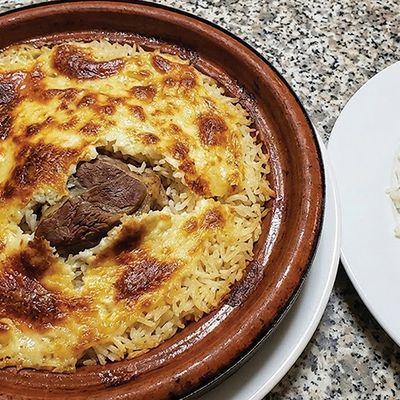 Muammar Rice Tajine with Meat