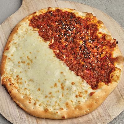 Muhammara & Mozzarella Manakish