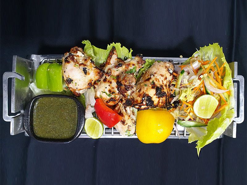 Murgh Afghani Platter