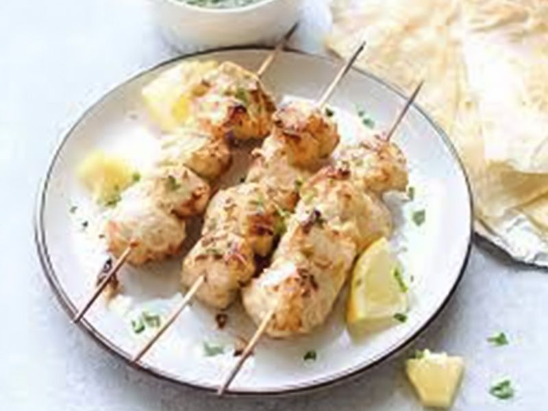 Murgh Malai Kebab Platter
