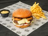 The Good Mushroom Swiss Burger