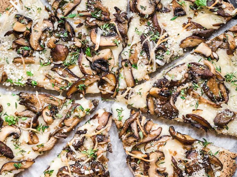 Mushroom Pizza