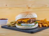 Mega Mushroom Burger