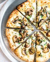 Italian Mushroom Pizza
