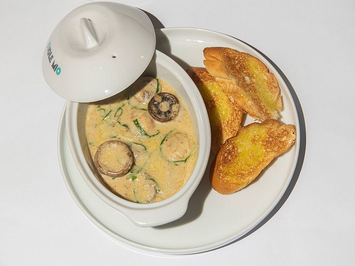 Mushroom& Spinach Dip