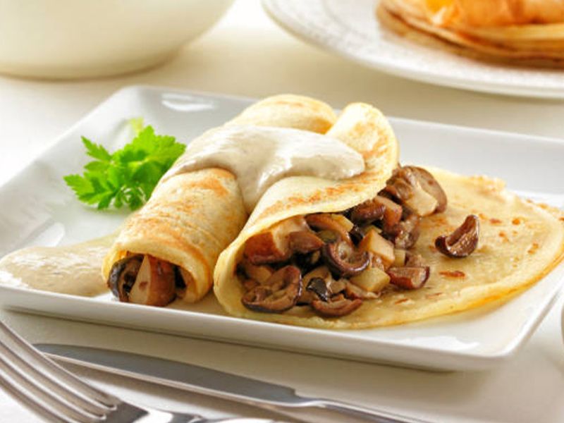 Mushroom Crepe