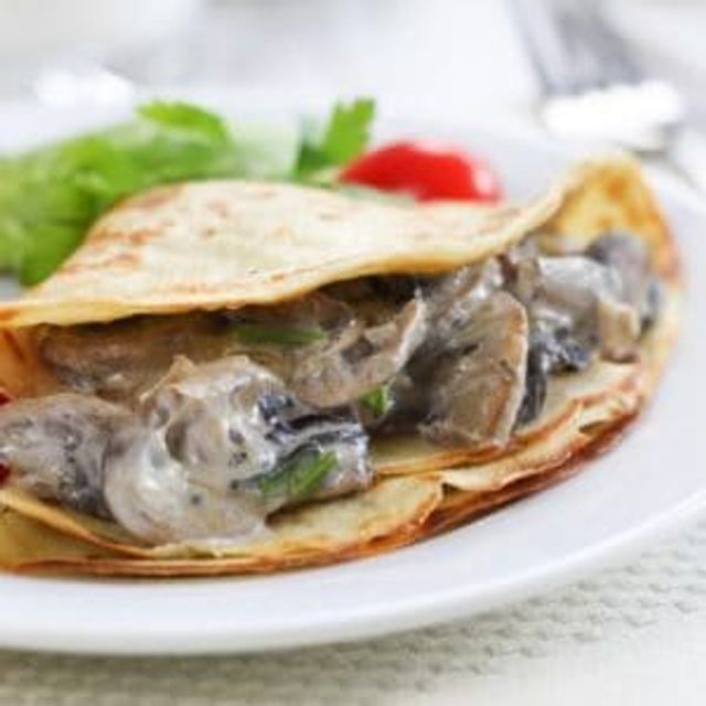 Buy Large Mushroom Crepe And Get Pepsi For Free
