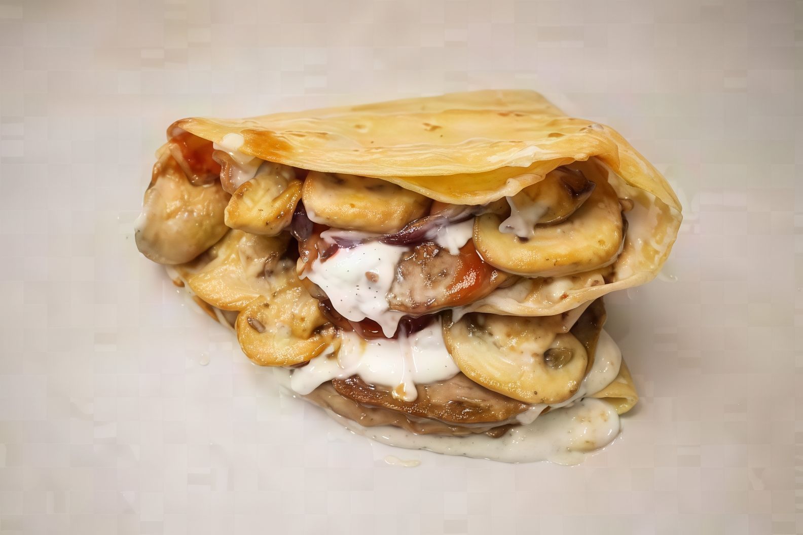 Mushroom Crepe