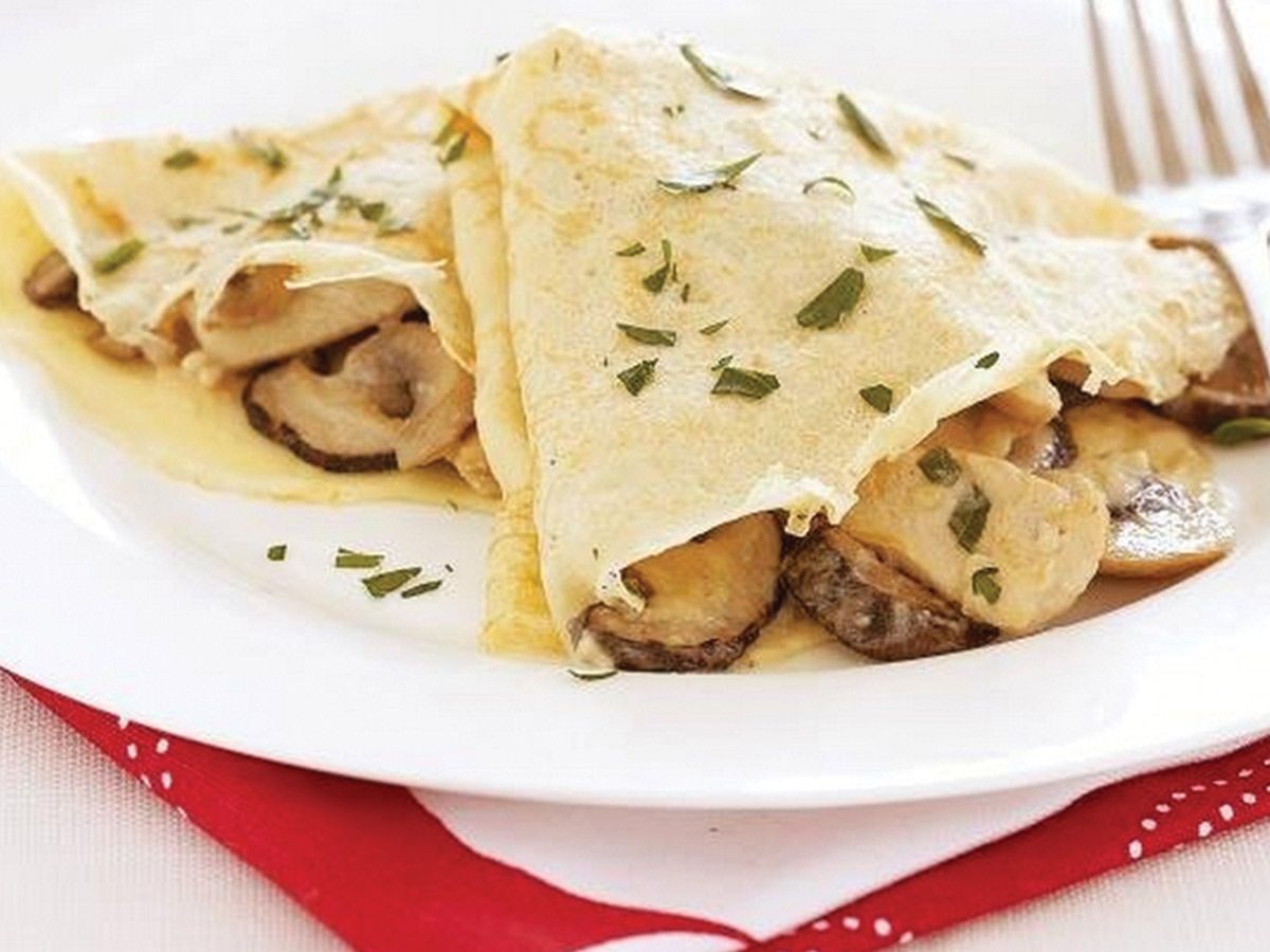 Mushroom Crepe