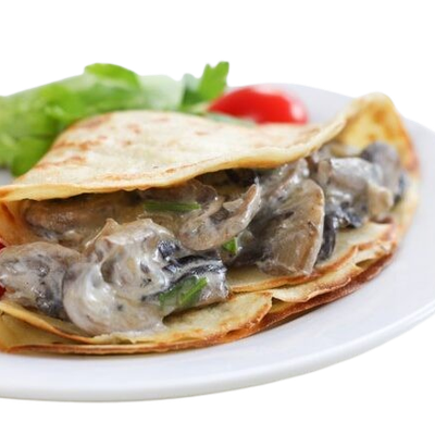 Mushroom Crepe