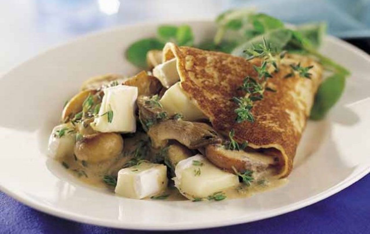 Mushroom Crepe