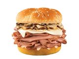 Mushroom N Swiss Deluxe Sandwich