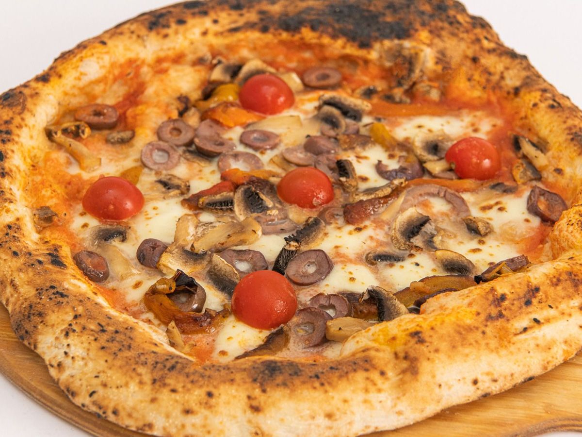 Mushroom Italian Pizza