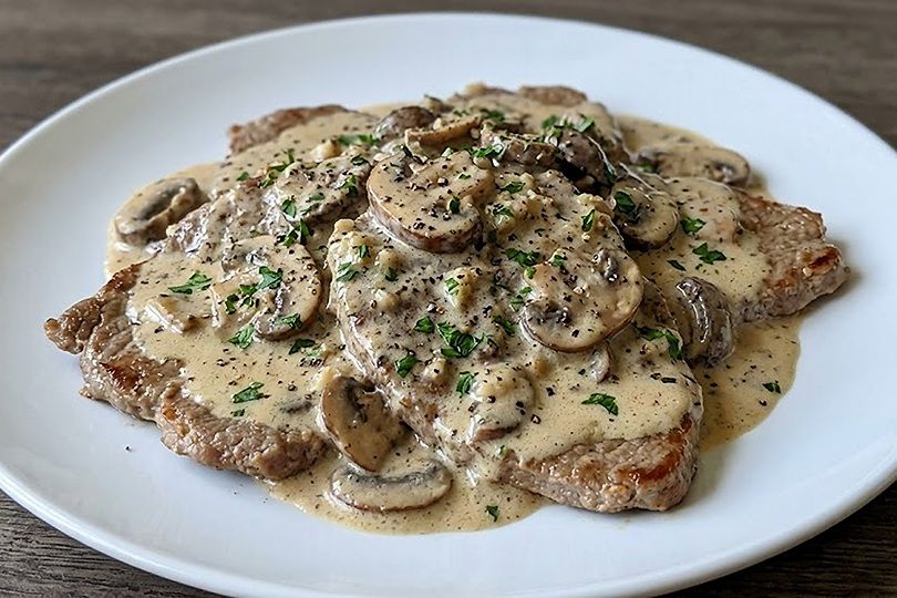 Mushroom Piccata