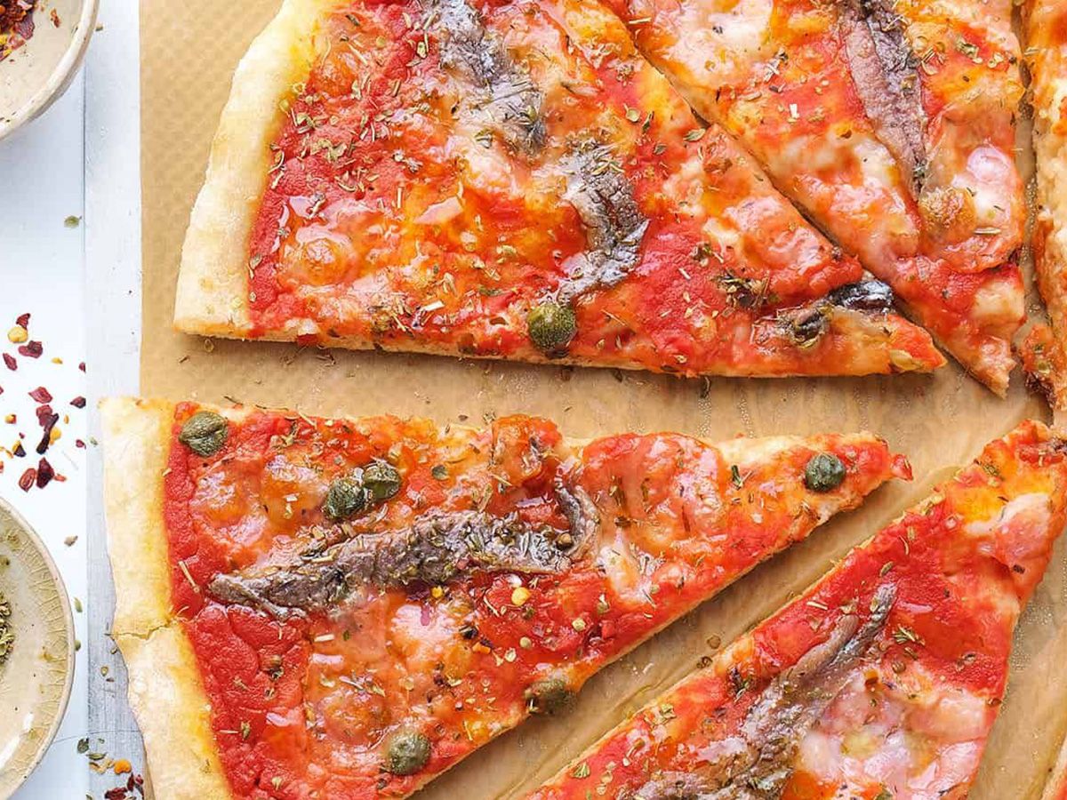 Mushroom Pizza (Fasting)