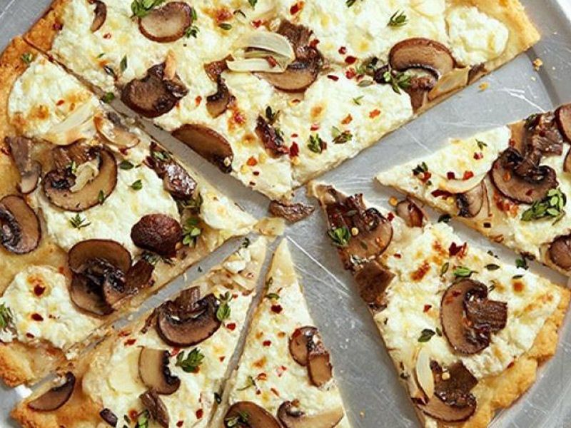 Mushroom Pizza