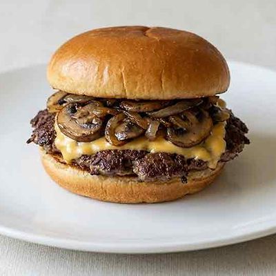 Mushroom Smash Burger