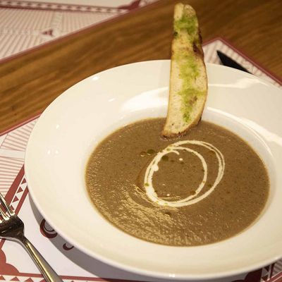 Roasted Mushroom Soup