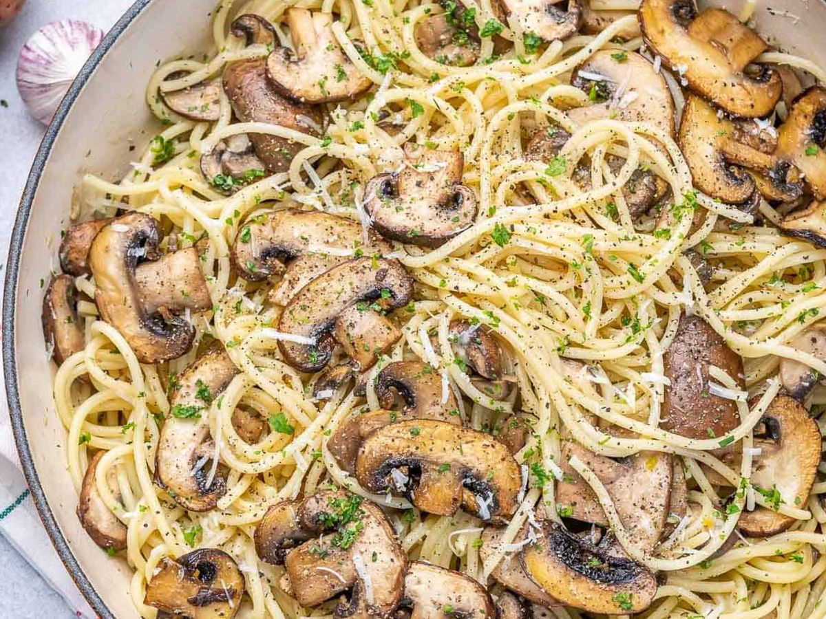 Mushroom Spaghetti