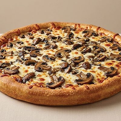 Mushroom Stuffed Pizza