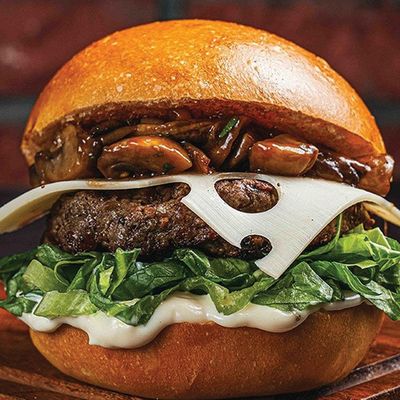 Swiss Mushroom Burger