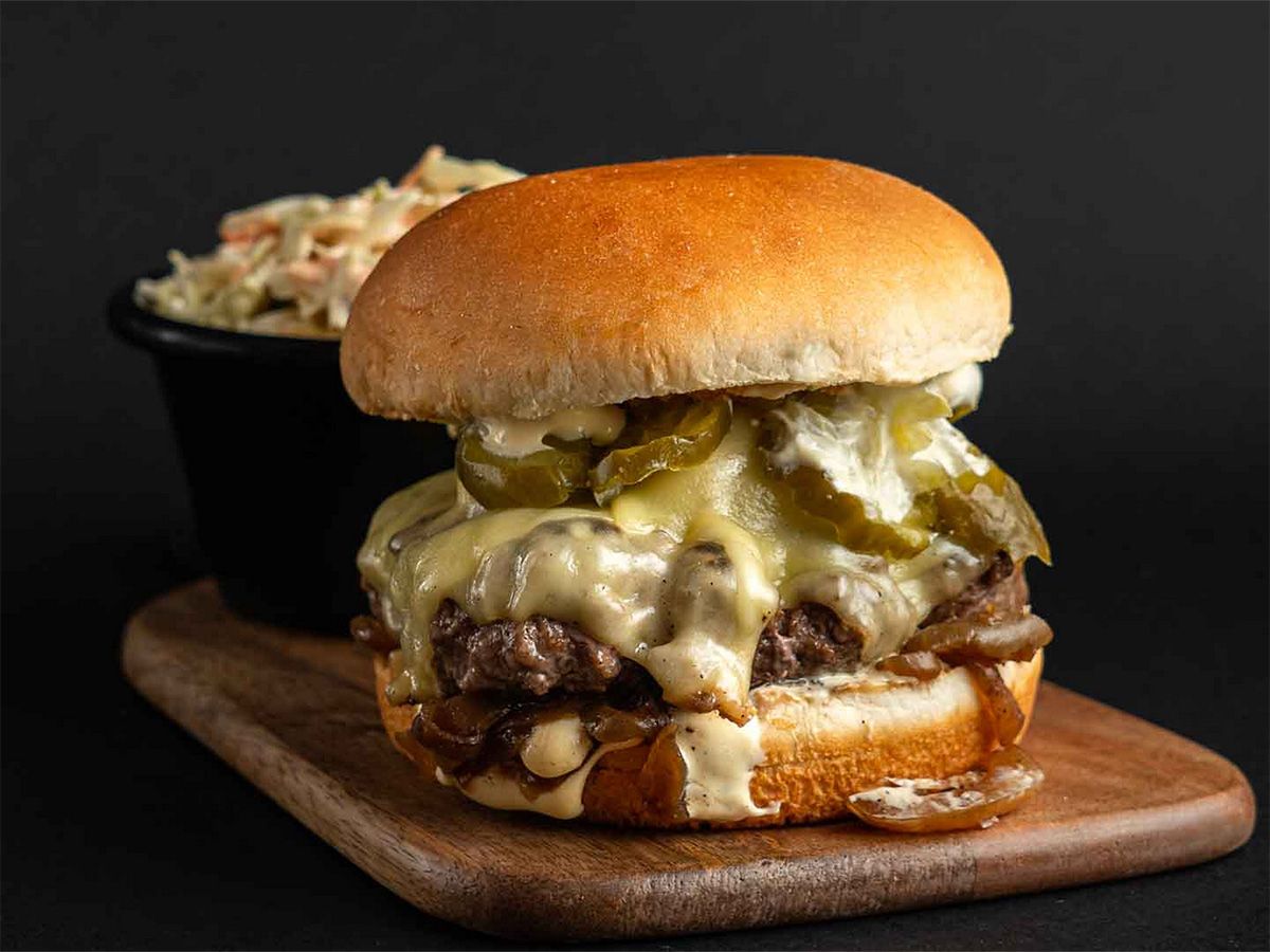 Mushroom & Swiss Burger