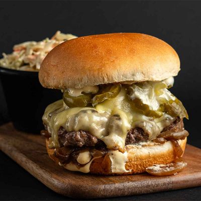 Mushroom & Swiss Burger