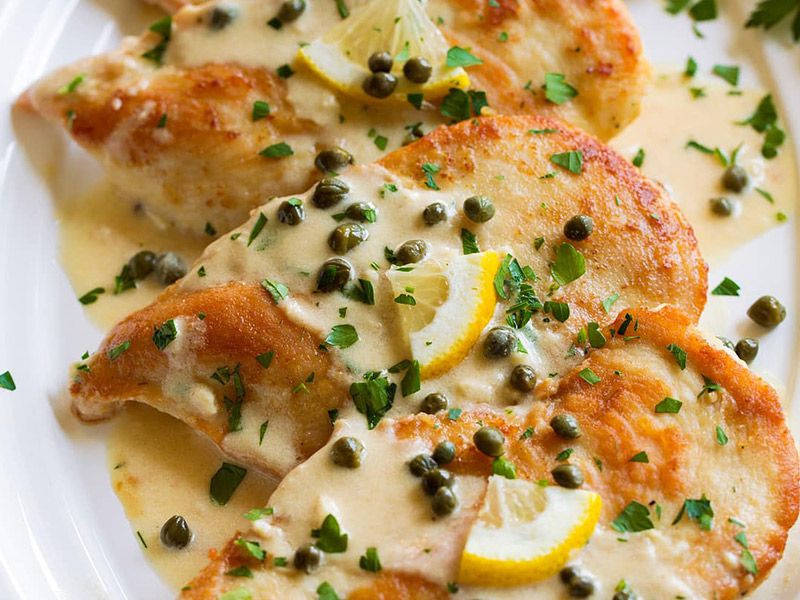 Chicken With Mushroom Platter