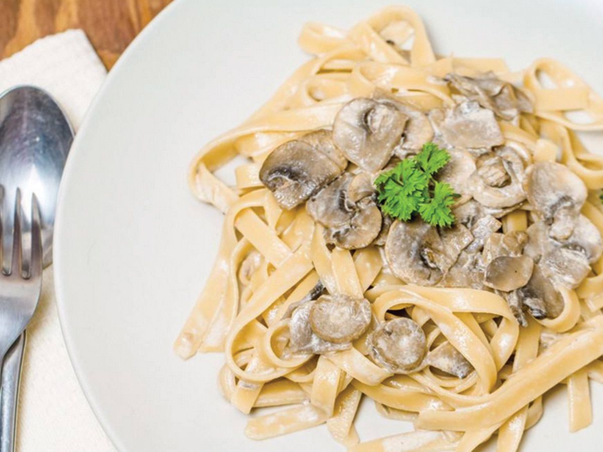 Mushroom pasta