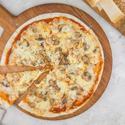 Mushroom pizza