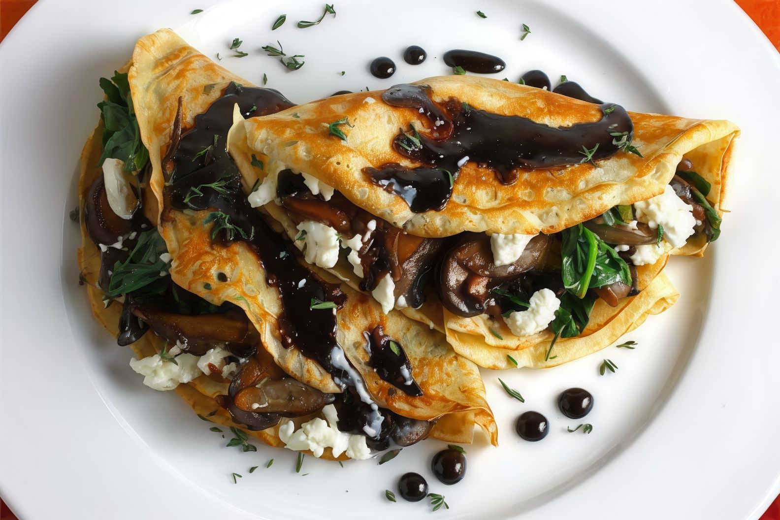 Mushroom Crepe