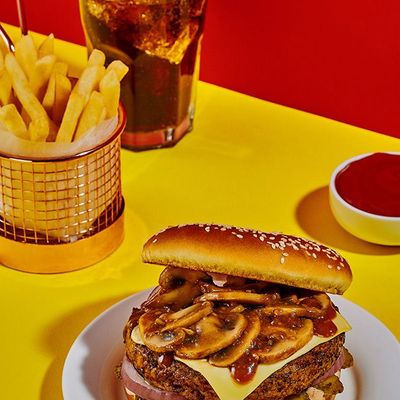 Mushroom And Swiss Sandwich