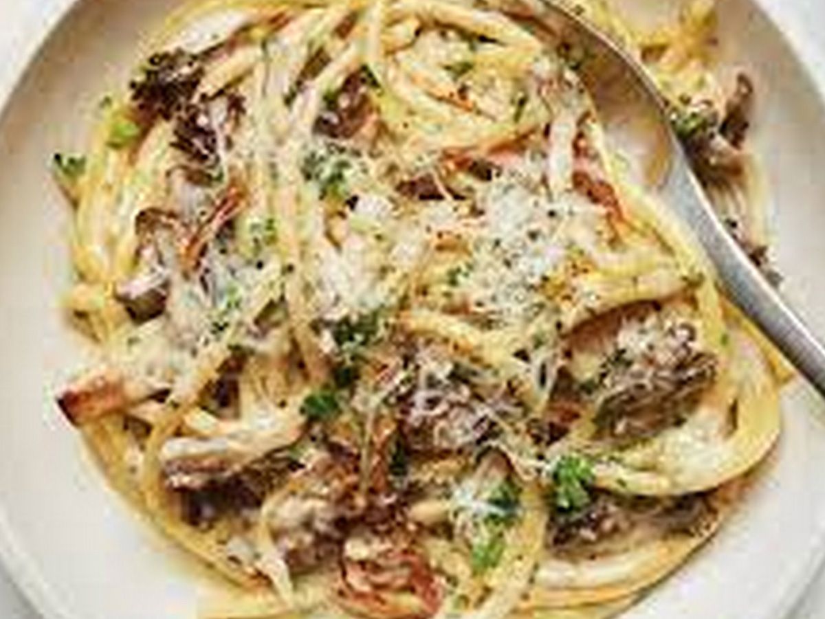 Mushroom pasta