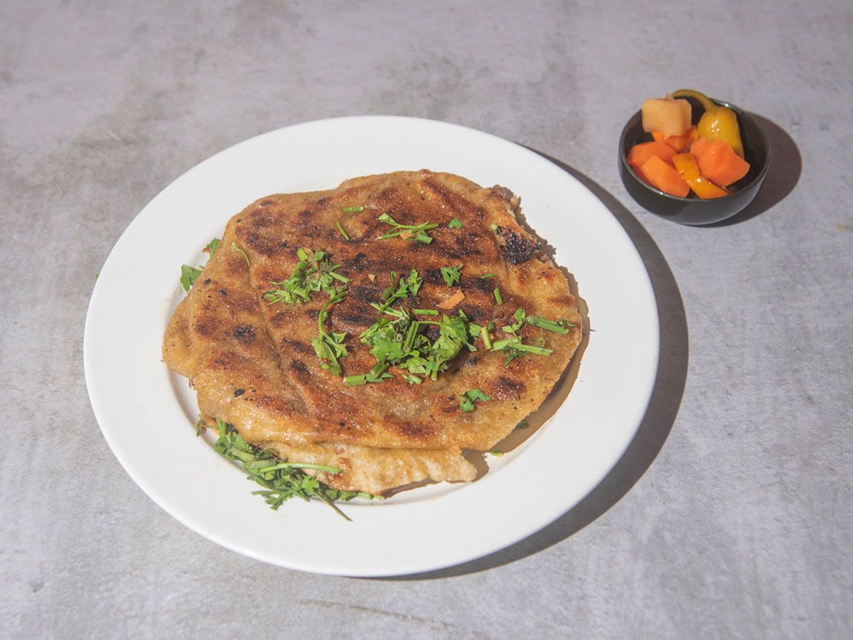 Mutton Meat With Cheese Hawawshi