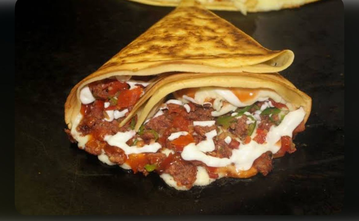 Mutton Oriental Sausage Crepe