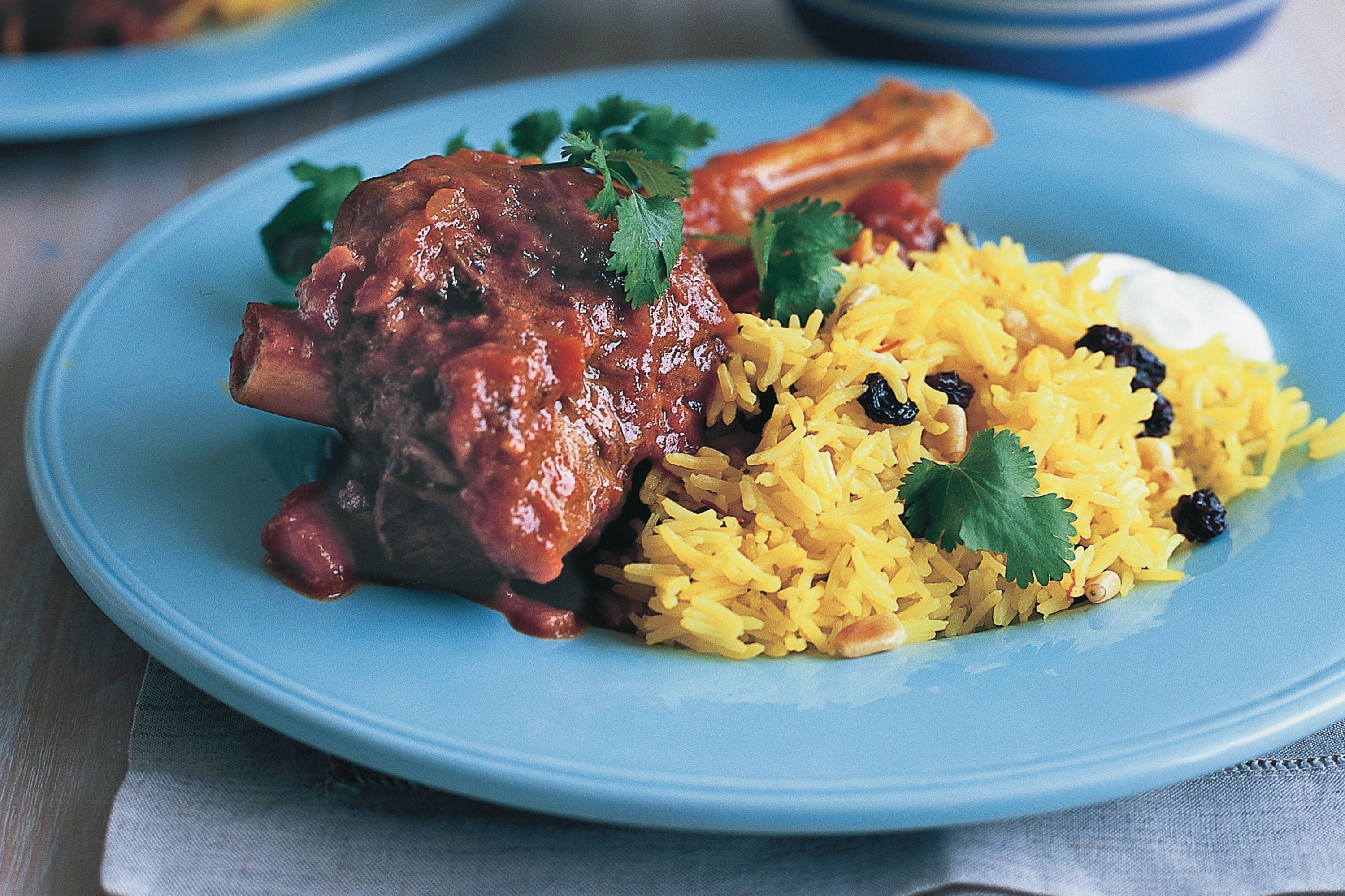 Grilled Mutton Shank With Quarter Roasted Duck Platter