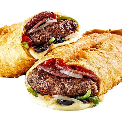 Nacho Pizza Burger