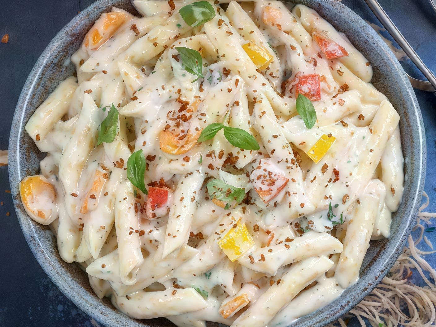 Napoli pasta white sauce