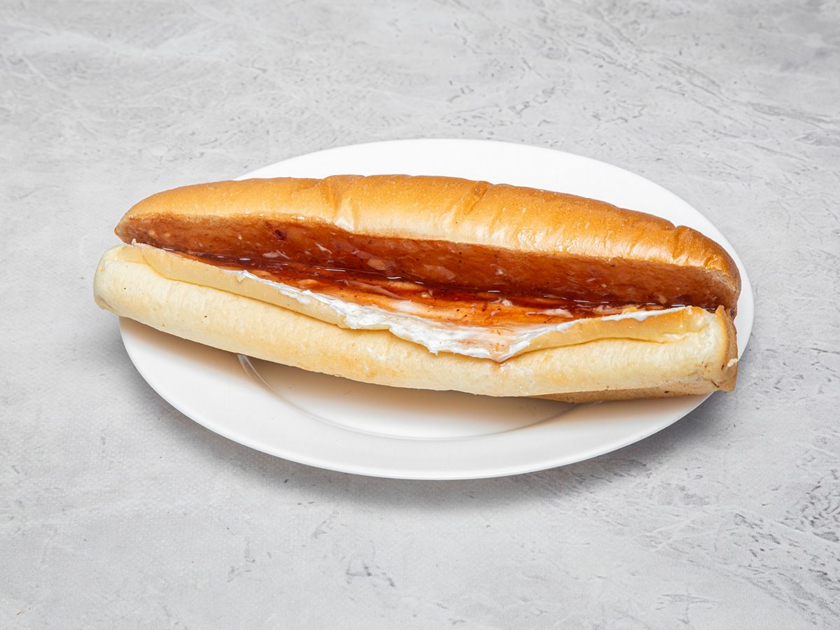 Halawa With Jam Sandwich