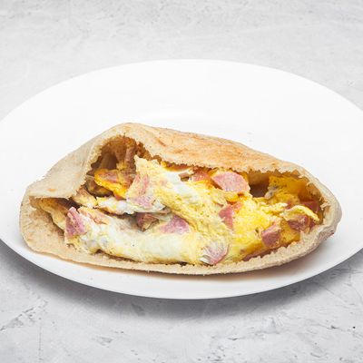 Sausage Omelette Sandwich