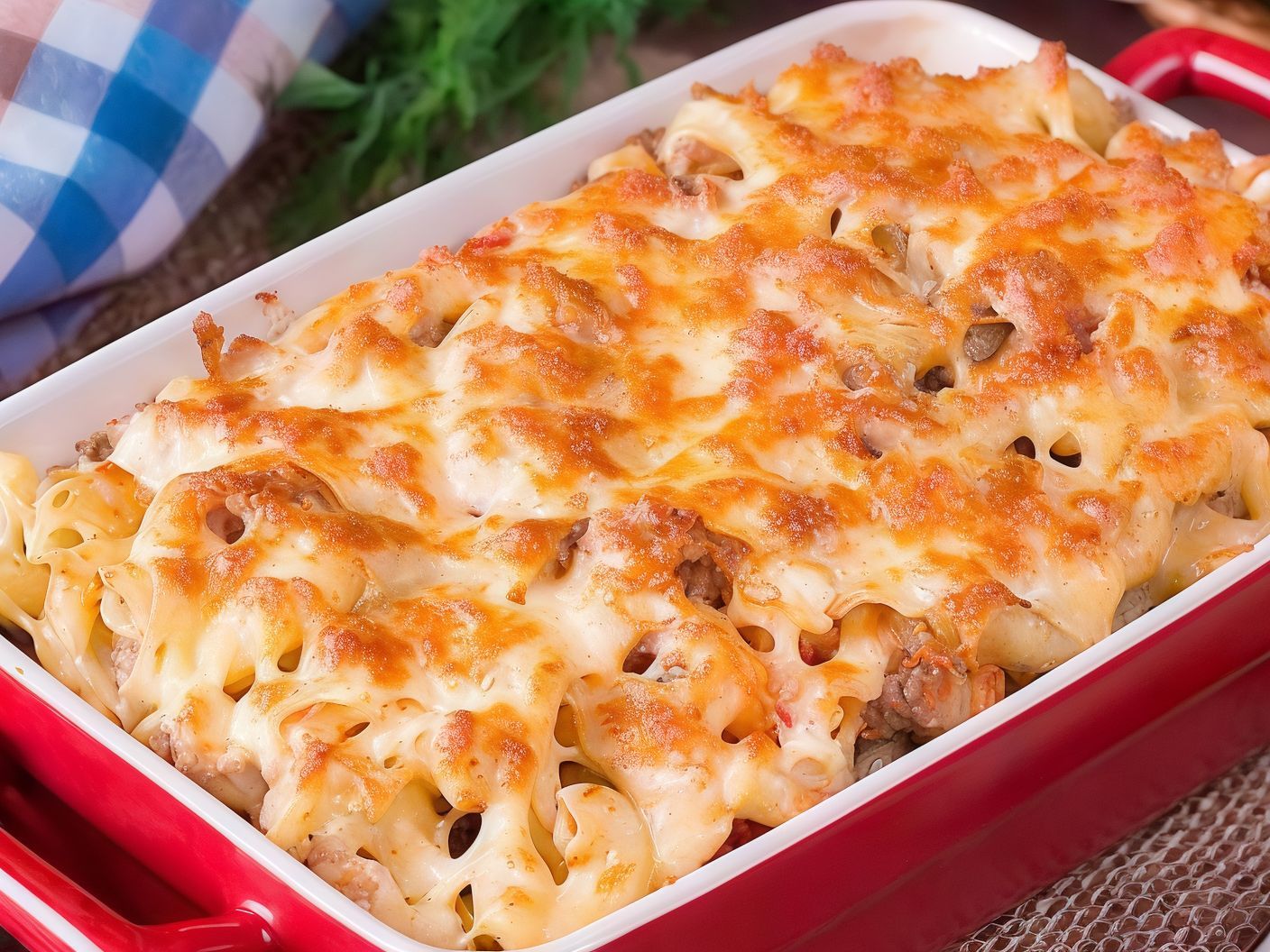 Negresco Pasta With Meat Shawarma Casserole