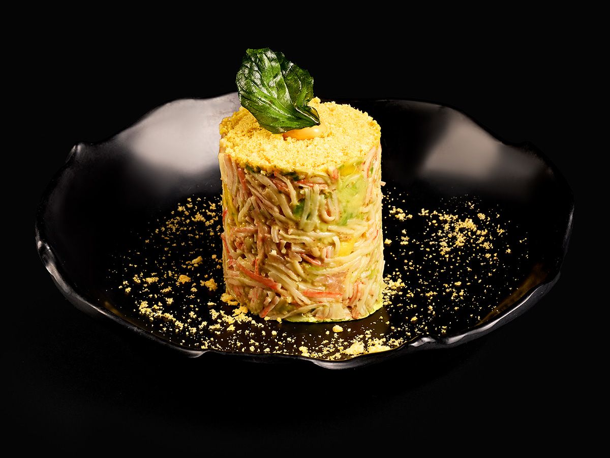 New Salmon And Crab Tartar
