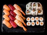 Crab And Shrimp Nigiri
