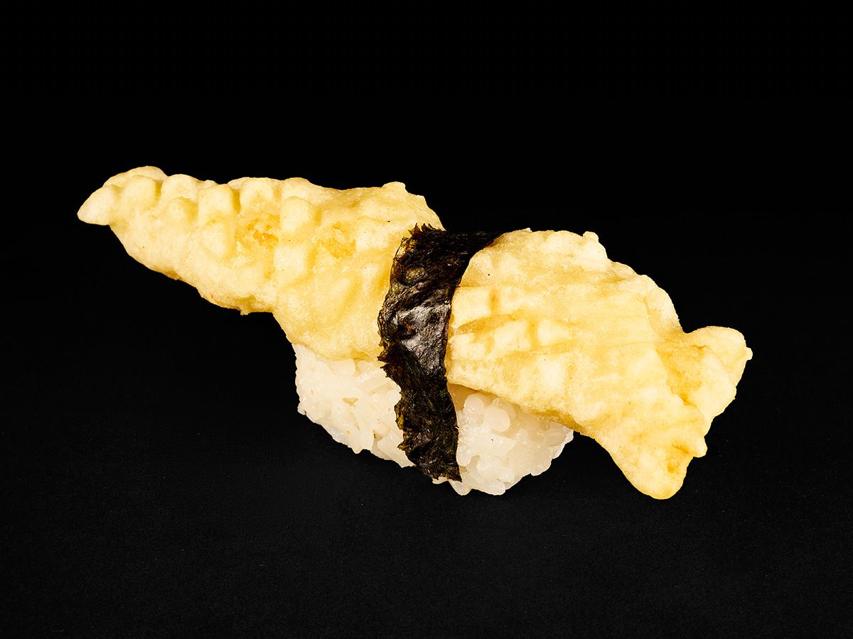 Nigiri Salmon Tempura