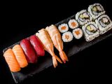 Spicy Salmon Nigiri
