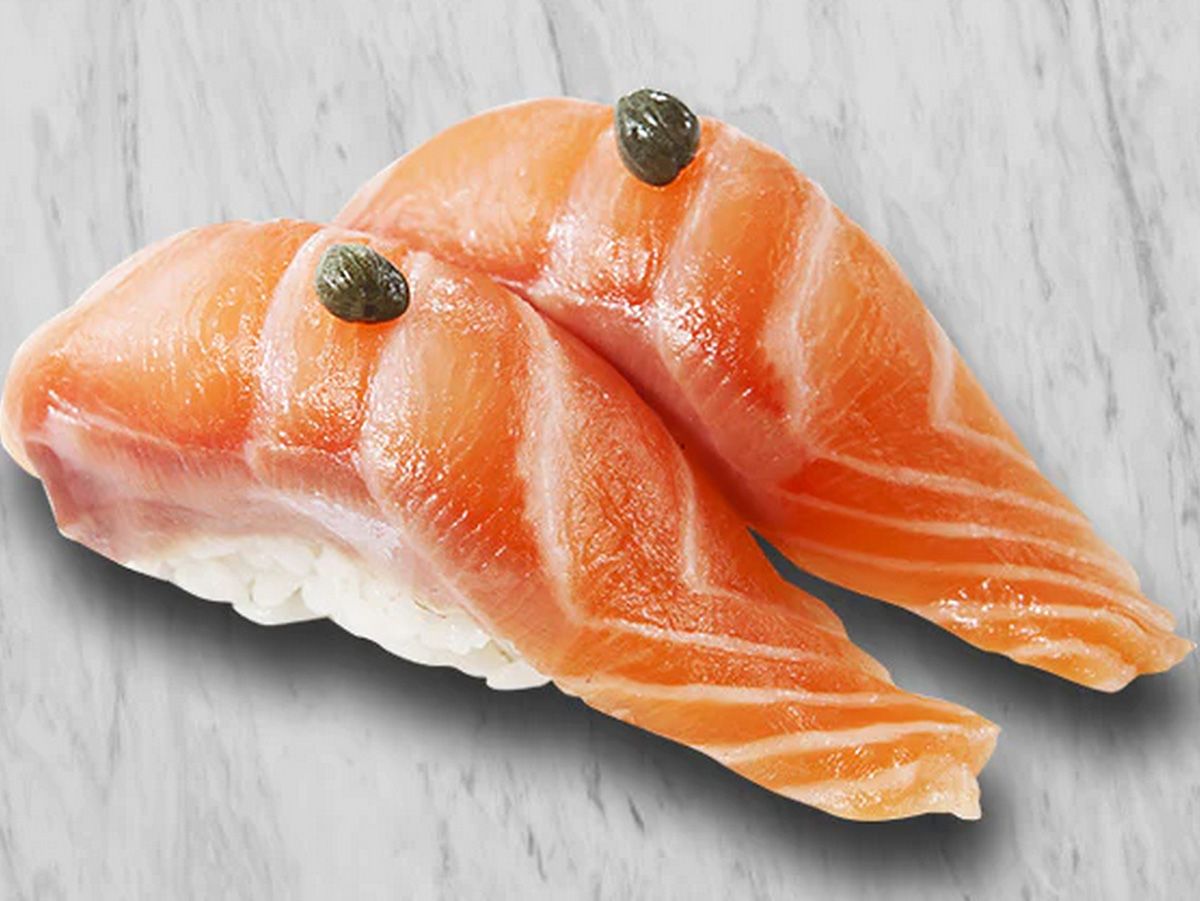 Katsu salmon Nigiri Sushi